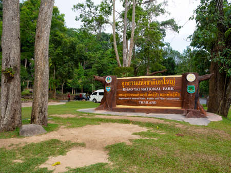 view of Khao Yai National Park, THAILAND, April 18, 2019.のeditorial素材