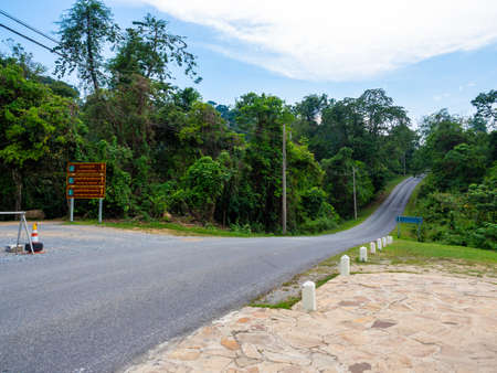 view of Khao Yai National Park, THAILAND, April 18, 2019.のeditorial素材