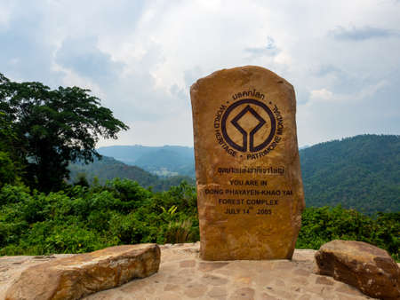 view of Khao Yai National Park, THAILAND, April 18, 2019.のeditorial素材