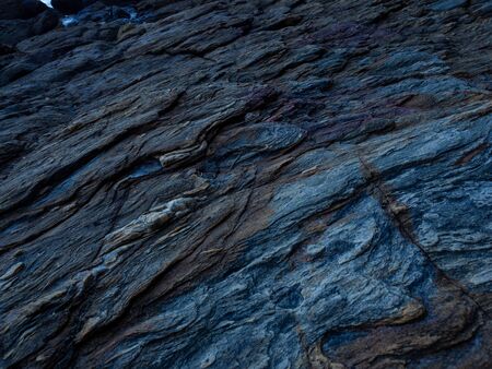 Rocky shore pattern background, Natural background and wallpaper.の写真素材