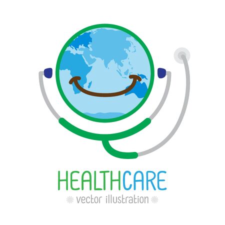 Healthcare Medical Hospital Medicine, Healthcare concept. Creative design for layouts : vector illustrationのイラスト素材