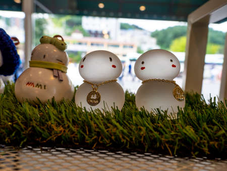 Nami Island, South Korea - Sep 20, 2019. A cute Souvenir of Namiseom Islandのeditorial素材
