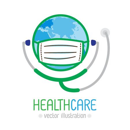 Healthcare Medical Hospital Medicine, Healthcare concept. Creative design for layouts : vector illustrationのイラスト素材