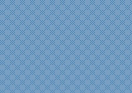 Blue checkered patternのイラスト素材