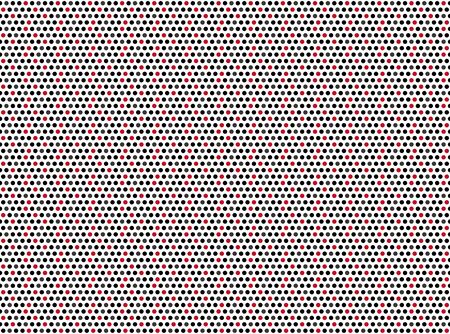 Small dot background red and blackのイラスト素材