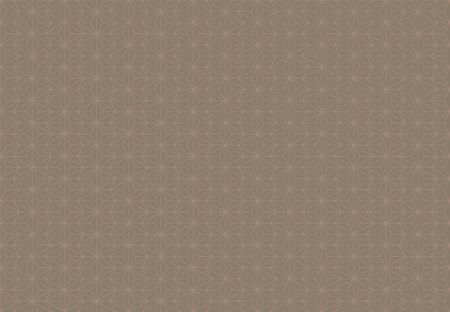 Japanese traditional hemp leaf pattern in brown backgroundのイラスト素材
