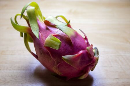 Pink different color fruit, dragon fruit/pitayaの写真素材