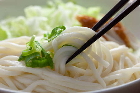 Cold Udon, the taste of Japanese summerの写真素材