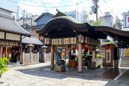 Osaka Sennichimae Mizukake Fudoson Hozenji Temple, July 29, 2021, Osaka, Japan.のeditorial素材