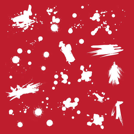 Illustration of spots setのイラスト素材