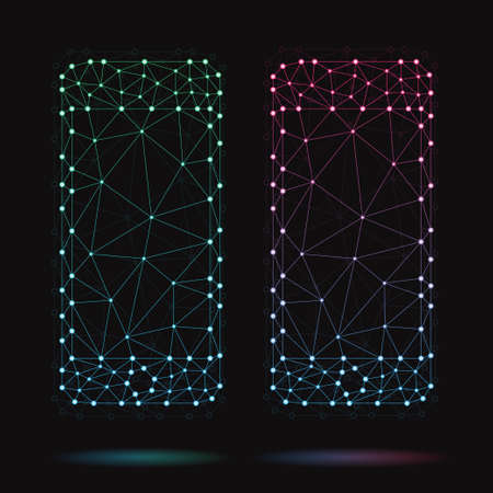 Illustration of modern vector smartphoneのイラスト素材