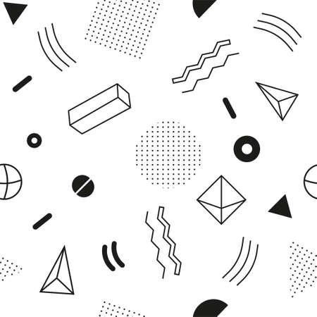 Abstract geometric patternのイラスト素材