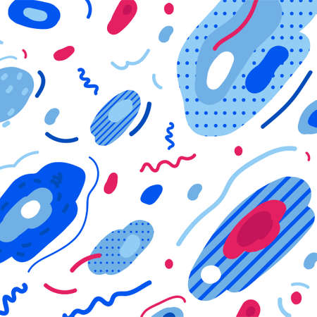 Abstract trendy material designのイラスト素材