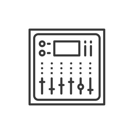 Sound board icon.のイラスト素材