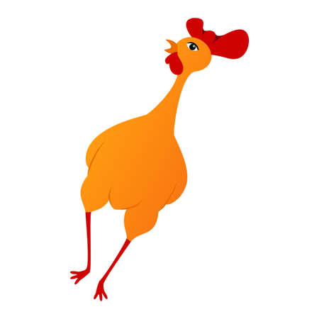 Toy squeaker - modern flat design single isolated objectのイラスト素材