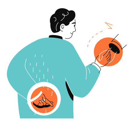 Make a fake deal - colorful flat design style illustrationのイラスト素材