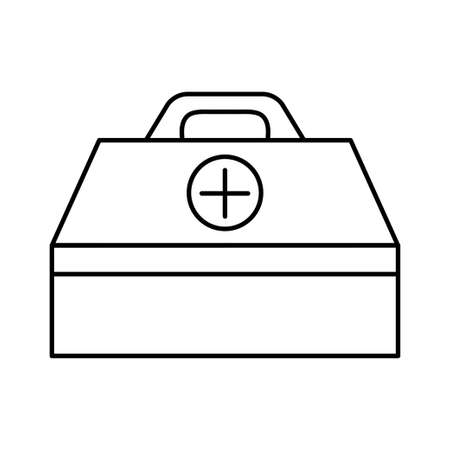 Medicine Briefcase icon. Illustration for designのイラスト素材
