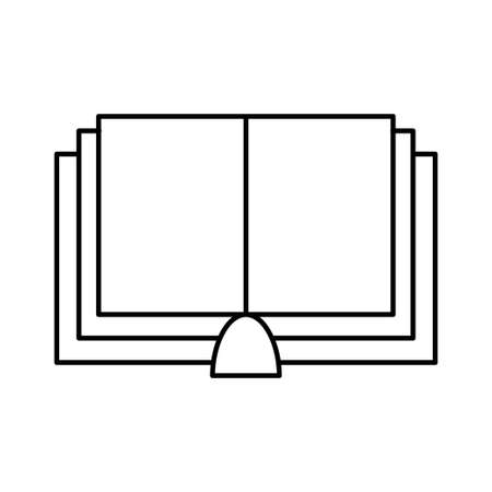 Book icon vector. Open Book symbolのイラスト素材