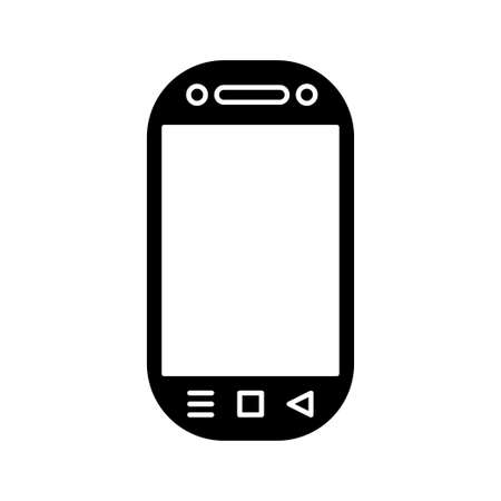 Smartphone icon vector illustration. Flat Icon Mobile Phone, Handphoneのイラスト素材
