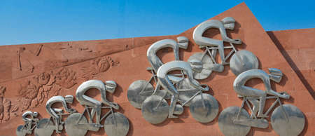 Cycling sculptureのeditorial素材