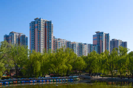 Residential areaの写真素材