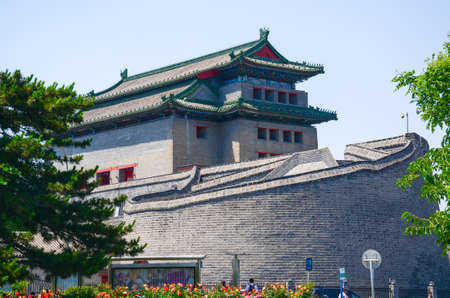 Beijing Deshengmen watchtowerのeditorial素材
