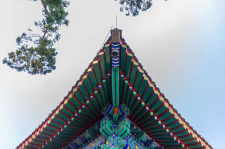 Traditional eavesの写真素材