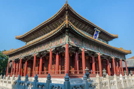 Beijing Imperial Academy, Biyong hall.のeditorial素材