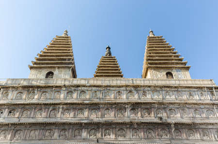 External view of a traditional architectural religion buildingの写真素材