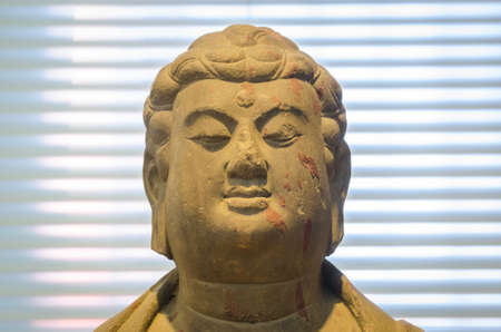 Closeup of buddhaの写真素材