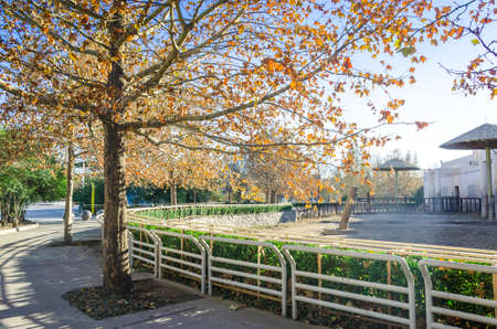 Building at park.のeditorial素材