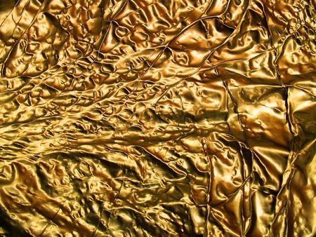 Plastic bag after used heat gunの写真素材