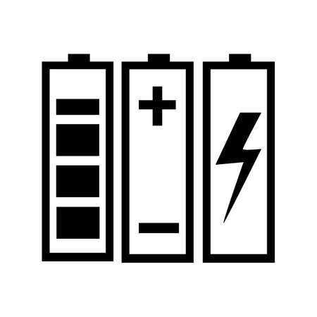 Battery Energy Vector Templateのイラスト素材