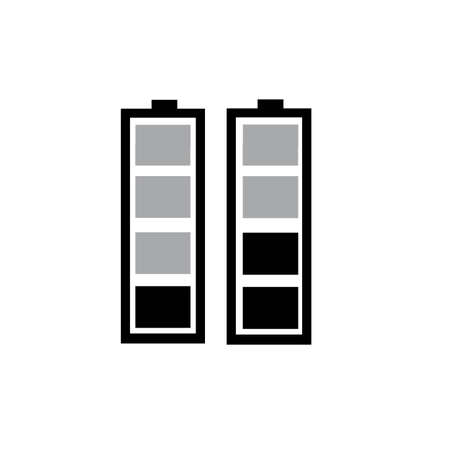 Battery Energy Vector Templateのイラスト素材