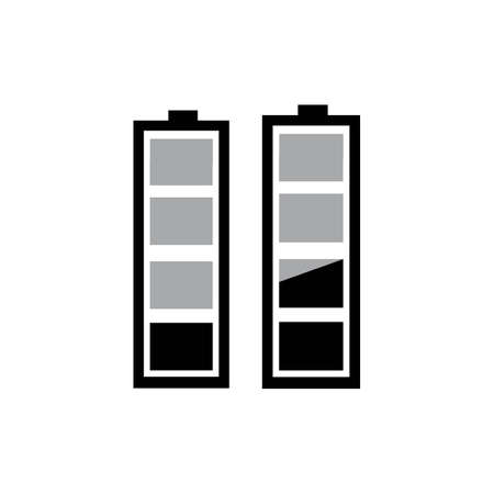 Battery Energy Vector Templateのイラスト素材