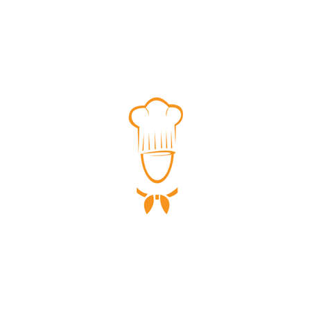 hat chef template vector illustrationのイラスト素材
