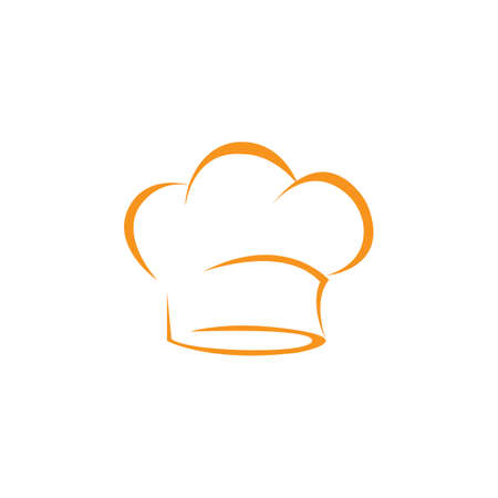 hat chef  template vector illustrationのイラスト素材