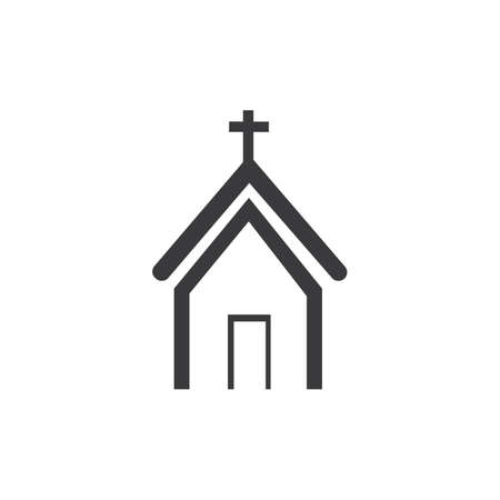 church christian line art design,Christian symbols.のイラスト素材