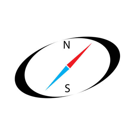Compass Template vector icon illustration designのイラスト素材