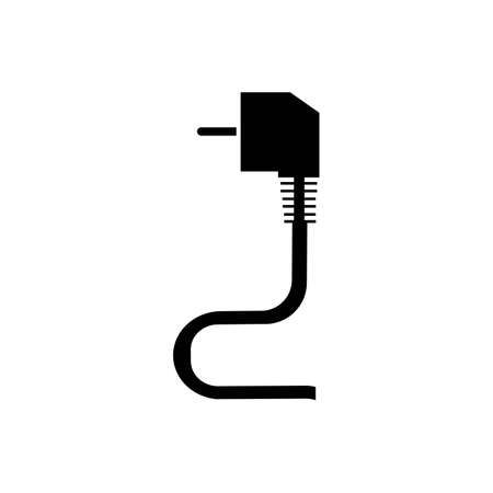 electrical plug Logo Template vector icon illustration designのイラスト素材
