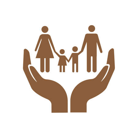 Family vector icon illustration ,family icon design ,illustrationFamily icon design template vector graphic illustrationのイラスト素材