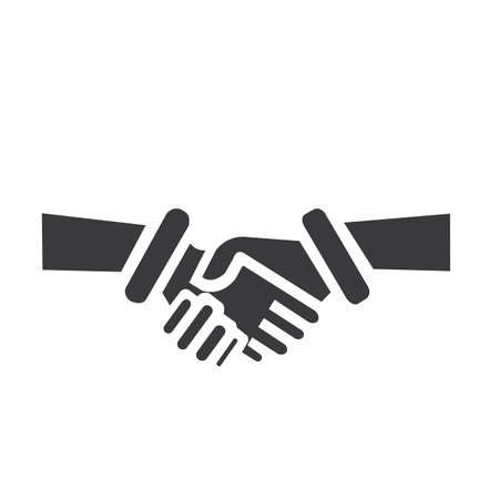 Hand Shake logo templateのイラスト素材