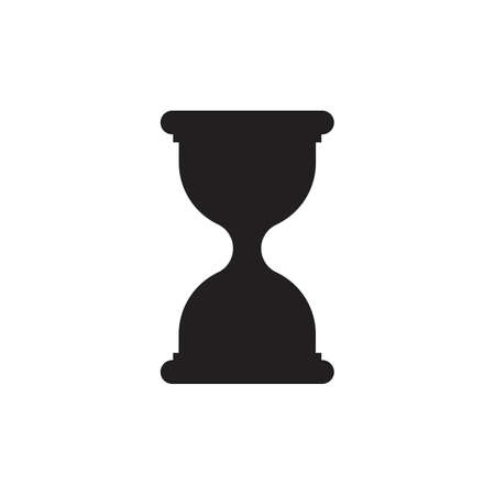 Hourglass logo Icon Vector Illustration design templateのイラスト素材
