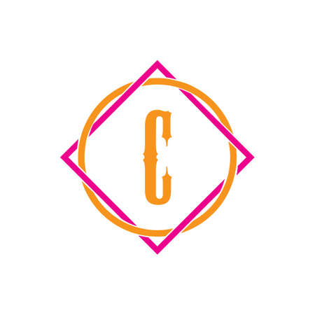 Letter C Logo Template vector icon designのイラスト素材