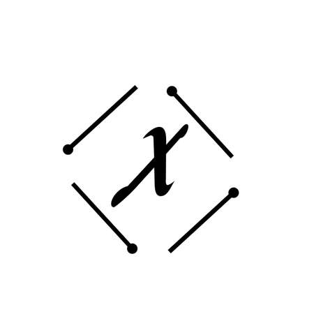 Letter X Business corporate abstract unity vector logo design template
Letter X Logo Template vector icon designのイラスト素材