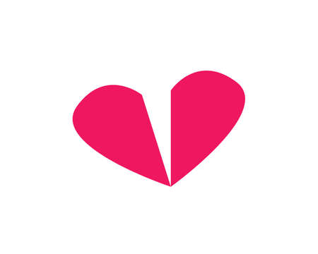 Beauty Love Vector icon illustration design Templateのイラスト素材