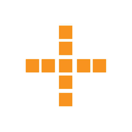 Plus sign icons. Plus sign buttons. Vector illustration.のイラスト素材