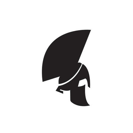 Spartan Gladiator Logo Templateのイラスト素材