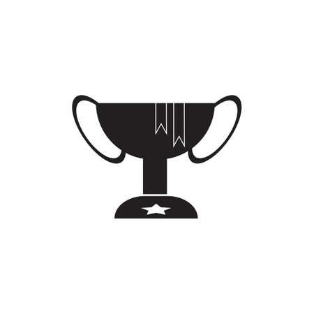 trophy icon vector illustration design templateのイラスト素材