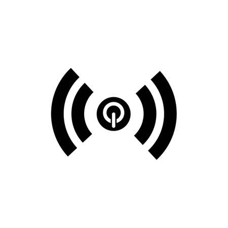 wifi icon. internet icon vectorのイラスト素材